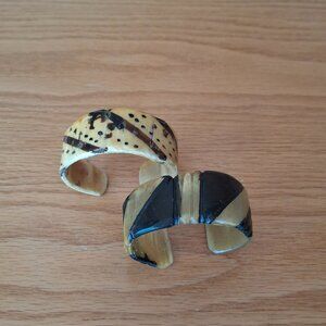 Horn Cuff Bracelets